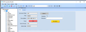 ERP Epicor WIP inspection dashboard