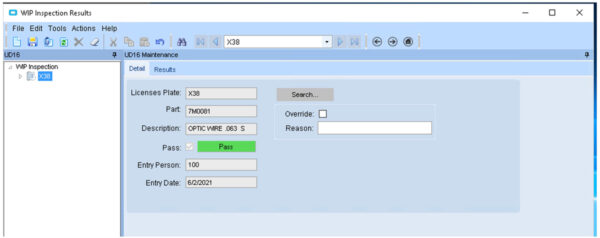 Epicor ERP System: WIP Inspection App | PracticalTek Consultants